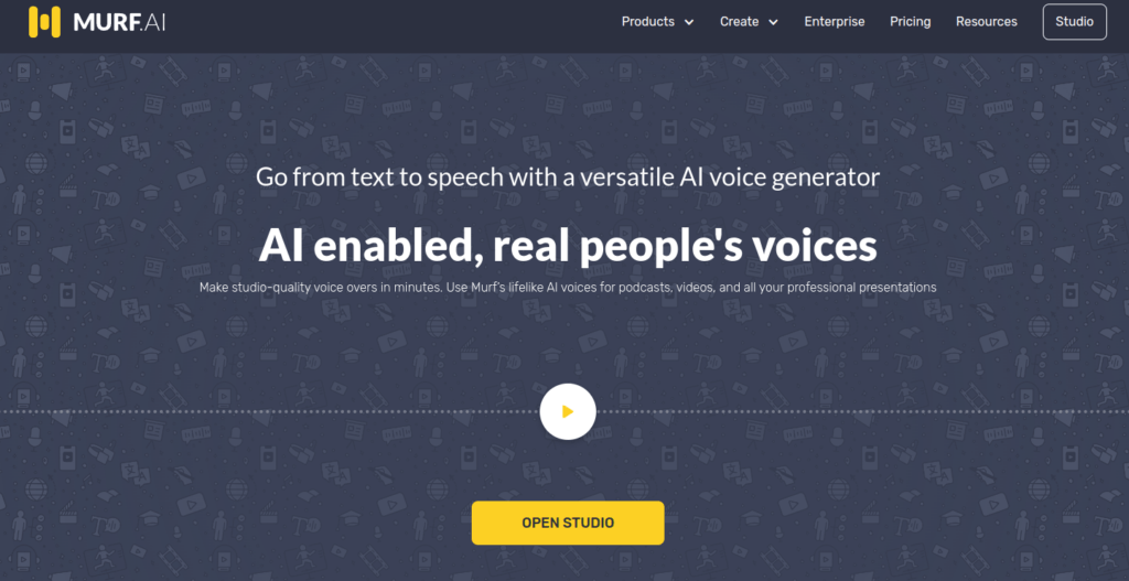 Text to speech generator with AI
