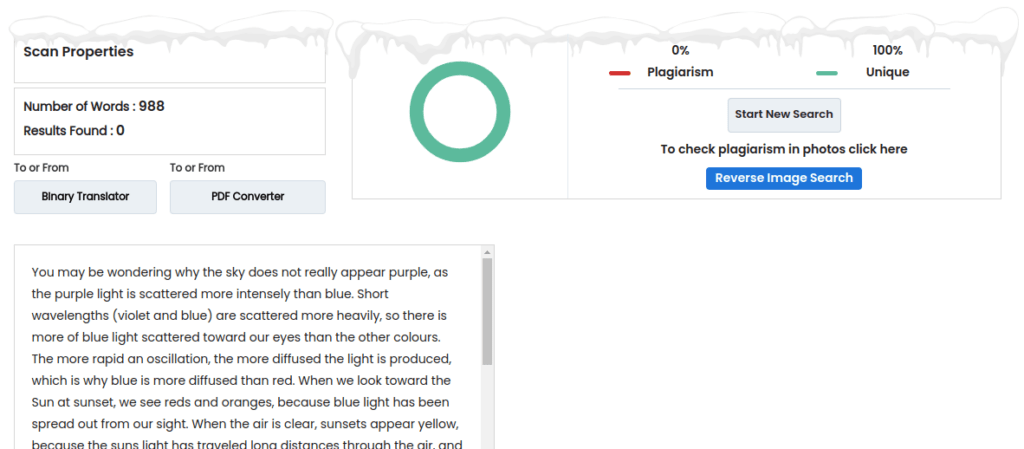 Duplication checker tool