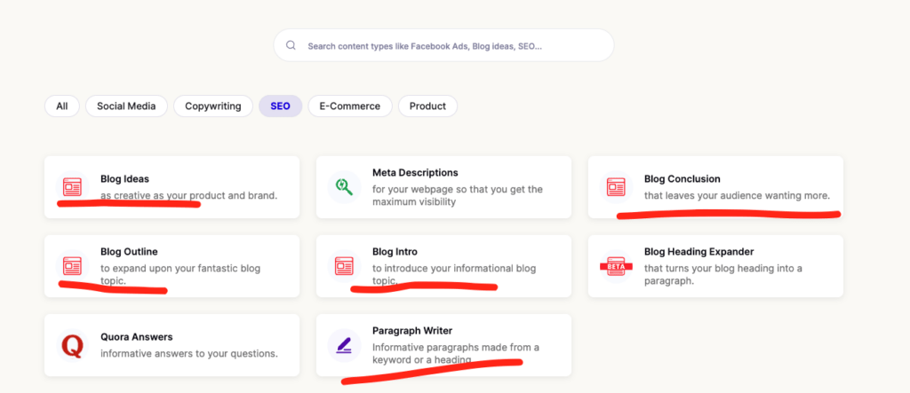 Peppertype SEO/blogging features