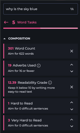 SEO feature highlights in INK