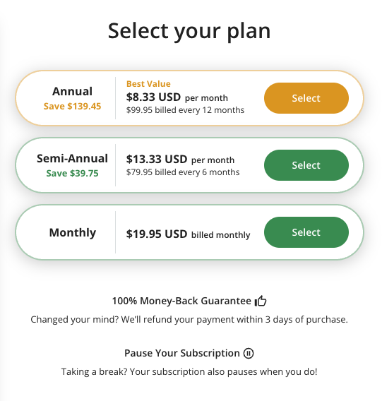 QuillBot pricing
