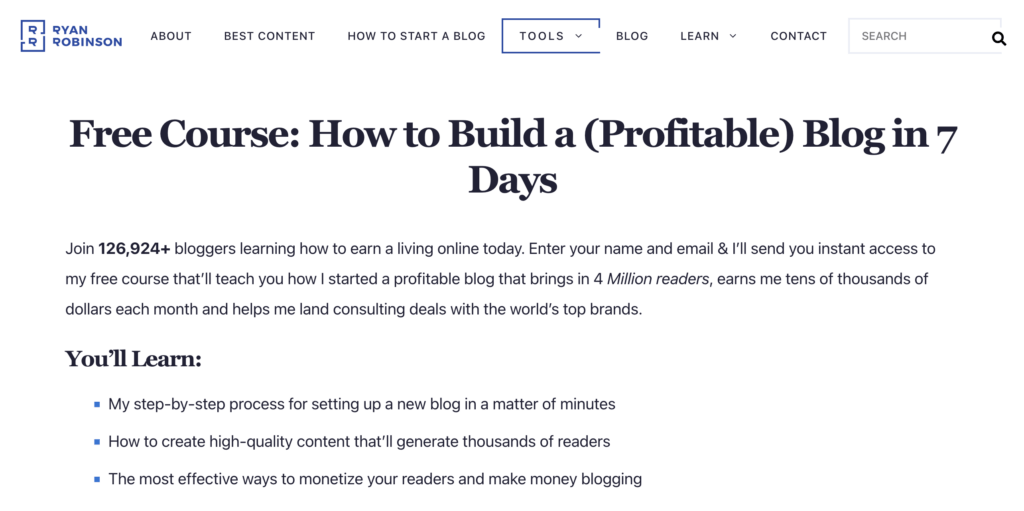 Build a Blog in 7 Days