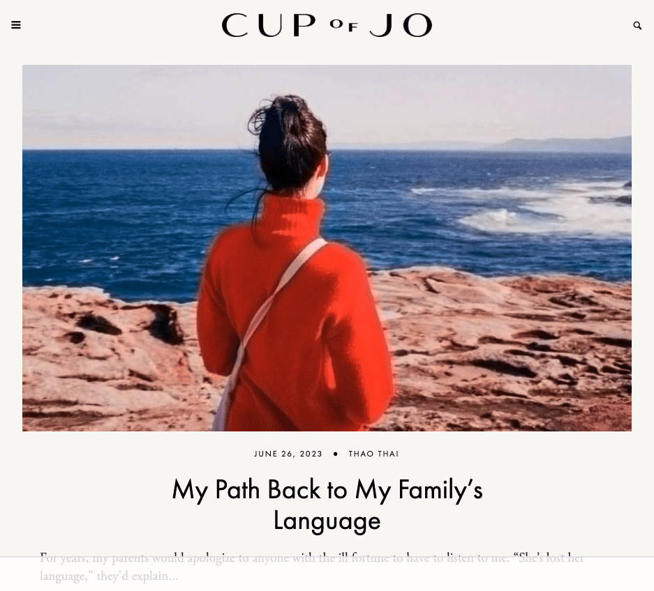 Cup of Jo