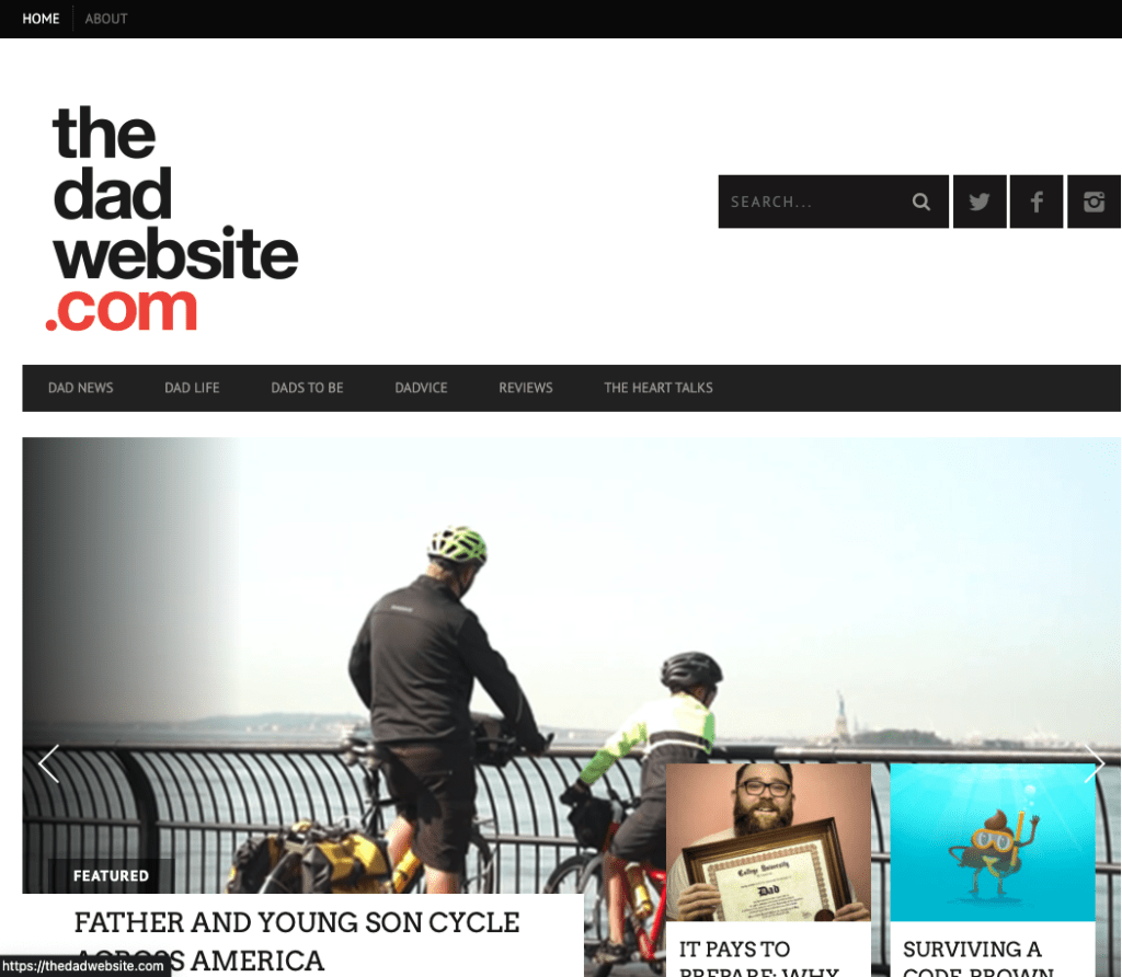 The Dad Website