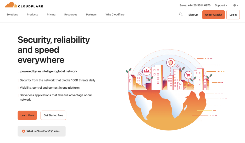 Cloudflare website speed optimizer