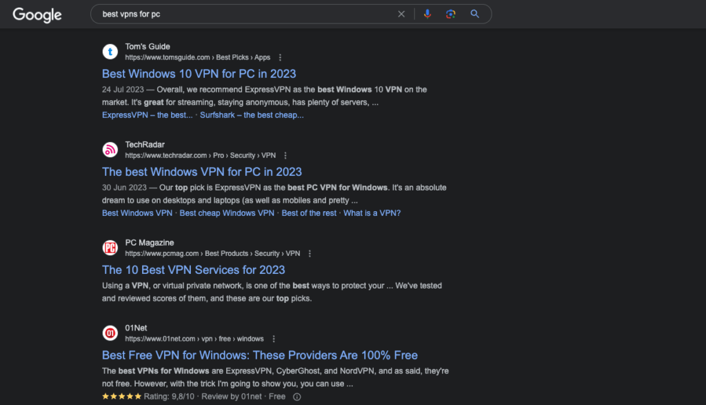Blog posts in search results for best VPNs