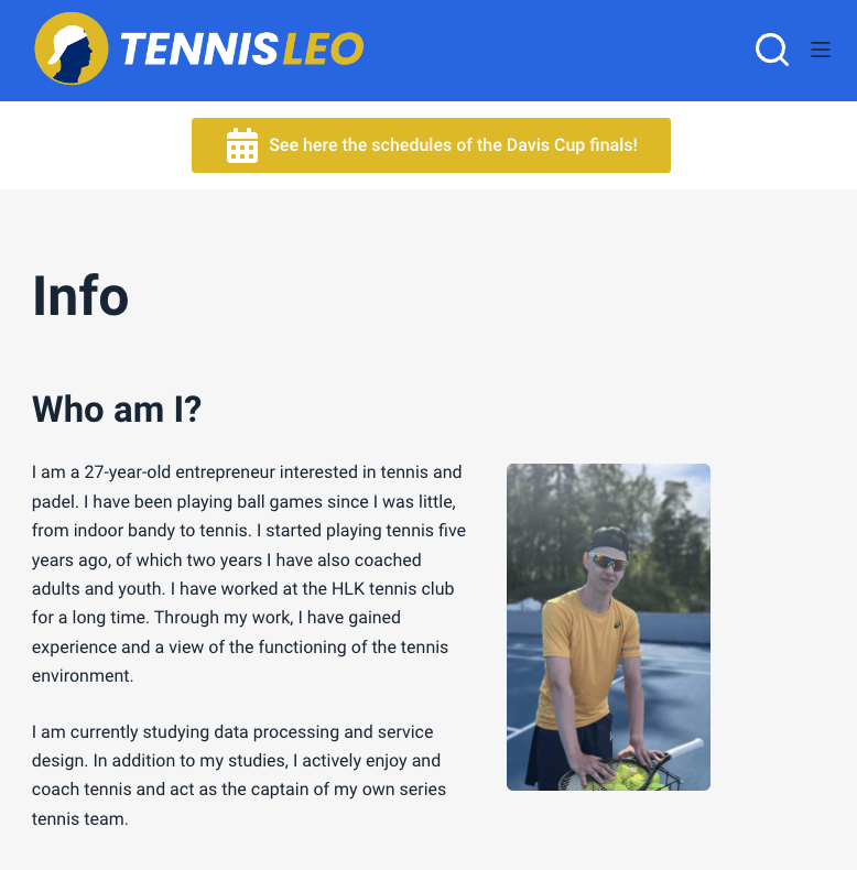 tennis blog