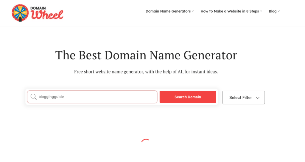 Domain name generator