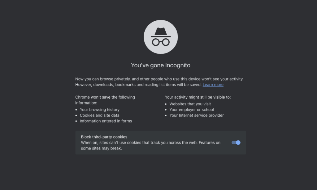 Google Incognito